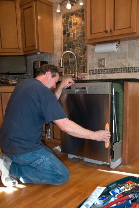 Dishwasher install in Lake Clarke Shores, FL by Top Level Handymen, LLC handyman.